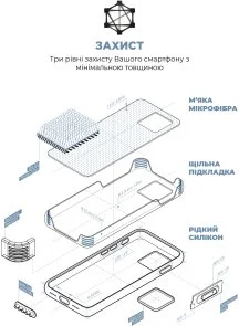 Фото: Чохол ArmorStandart Apple iPhone 15 Pro Max - ICON2 Case Light Blue (ARM77004) № 6 | KTC