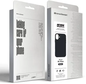 Фото: Чохол ArmorStandart for Apple iPhone 16 Plus - ICON2 MagSafe Black (ARM78667) № 10 | KTC