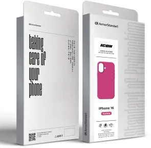 Фото: Чохол ArmorStandart for Apple iPhone 16 - ICON2 MagSafe Fuchsia (ARM81314) № 10 | KTC