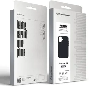 Фото: Чохол ArmorStandart for Apple iPhone 16 - ICON2 MagSafe Black (ARM80211) № 10 | KTC