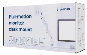 Кронштейн Gembird MA-DA1-04-W White