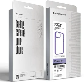 Фото: Чохол ArmorStandart for Apple iPhone 15 - UNIT2 Lavender (ARM69970) № 5 | KTC