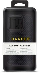 Фото: Чохол Harder for Apple iPhone 15 Pro - Carbon Pattern Black (ARM76777) № 3 | KTC