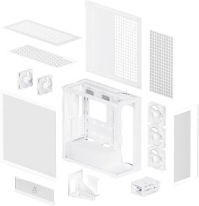 Корпус Arctic Xtender VG White with window (ACPCC00017A)