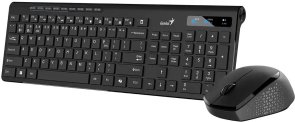 Комплект клавіатура+миша Genius SlimStar 8230 Wireless Black (31340015424)
