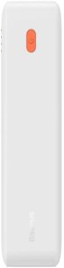 Батарея універсальна Baseus Airpow 30000mAh Overseas Edition 20W White (PPQD090102)