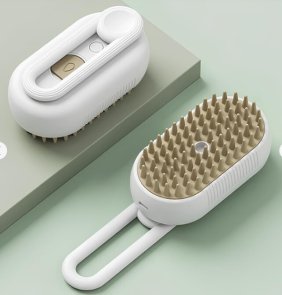 Парова щітка для тварин 3‑в‑1 Steamy Pet Brush (PCG-179)