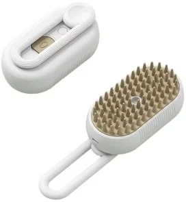 Фото: Парова щітка для тварин 3‑в‑1 Steamy Pet Brush (PCG-179) № 3 | KTC