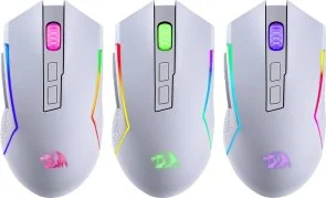 Фото: Миша Redragon Trident WL/BT White (71864) № 3 | KTC