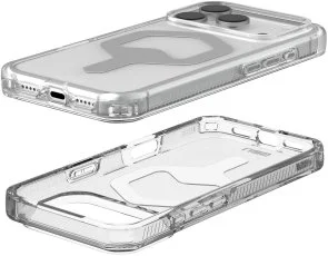Фото: Чохол UAG for Apple iPhone 17 Pro - Plyo MagSafe Ice/Silver (114529114333) № 14 | KTC