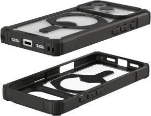 Фото: Чохол UAG for Apple iPhone 17 Pro - Plasma XTE MagSafe Black/Clear (11452711404G) № 11 | KTC