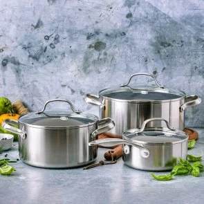Фото: Набір змішаний GreenPan Geneva 1.5L /3.1L /4.8L 6pcs (CC005244-001) № 2 | KTC