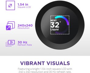 Система рідинного охолодження NZXT Kraken Plus 240 (RL-KN240-B2)