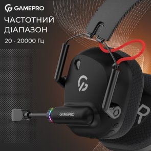 Гарнітура GamePro Genesis Mercury Pro Black (HSW120B)
