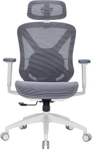 Крісло OfficePro Atlas OC630-W-DG-DG White/Dark Gray