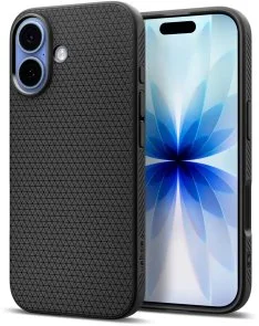 Фото: Чохол Spigen for Apple iPhone 17 - Liquid Air Matte Black (ACS10369) № 2 | KTC