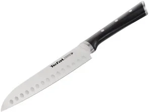 Фото: Ніж кухонний сантоку Tefal Ice Force 18cm Black (K2320614) № 2 | KTC