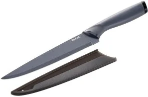 Фото: Ніж кухонний кухарський Tefal Fresh Kitchen 20cm Black (K1221205) № 2 | KTC