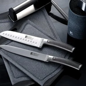 Фото: Ніж кухонний універсальний Bergner Harley 20cm Black/Silver (BG-4227-MM) № 4 | KTC