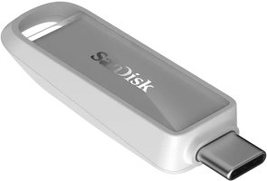 Флешка USB SanDisk iXpand Phone Drive 128Gb Arctic White (SDIXS0N-128G-GN6NE)