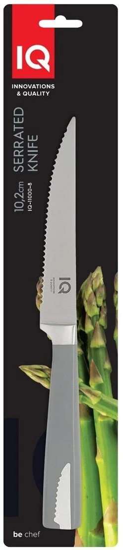 Фото: Ніж кухонний для м'яса IQ Be Chef 10.2cm Gray (IQ-11000-8) № 5 | KTC