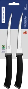 Фото: Набір ножів Tramontina FELICE 12.7cm 2pcs Black (23495/205) № 2 | KTC