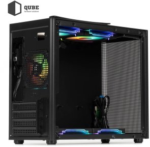 Корпус QUBE Bring ARGB Black with window (BRING_GBNU3)