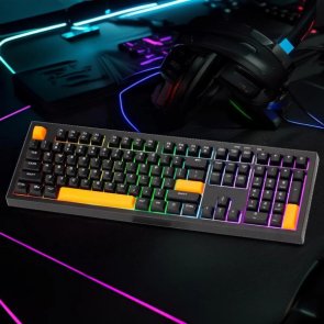 Клавіатура, Xtrike Me KB-512 ENG/UKR USB, Black ( Gaming )