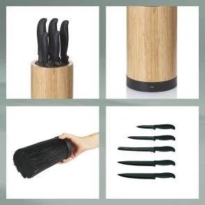 Фото: Набір ножів Kela Acida 6pcs Black (11283) № 2 | KTC