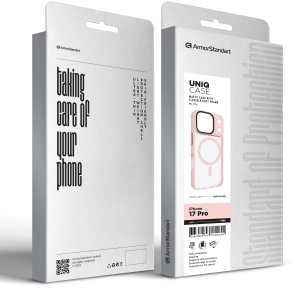 Чохол ArmorStandart for Apple iPhone 17 Pro - Uniq MagCase Pink (ARM86268)