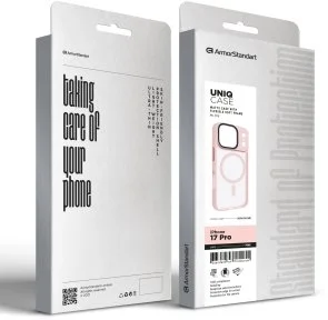 Фото: Чохол ArmorStandart for Apple iPhone 17 Pro - Uniq MagCase Pink (ARM86268) № 2 | KTC