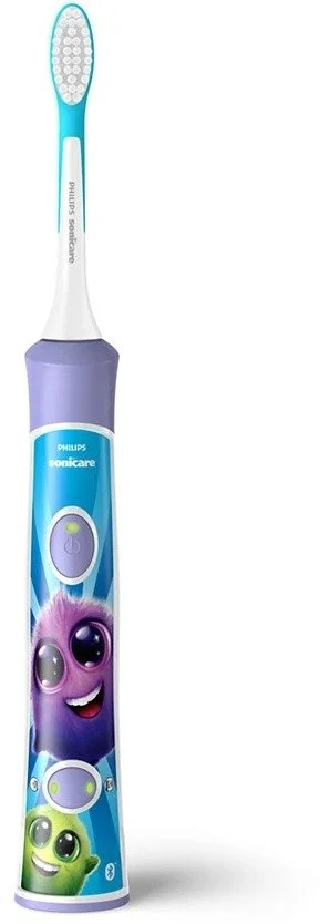 Фото: Електрична зубна щітка Philips Sonicare For Kids Bluetooth Purple (HX6322/12) № 2 | KTC