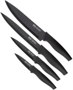 Фото: Набір ножів Resto LEO 4pcs Black (95504) № 9 | KTC