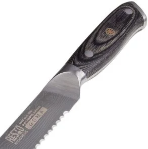 Фото: Ніж кухонний для хліба Resto OGMA 19cm Black (95342) № 3 | KTC