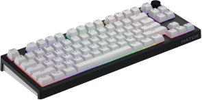 Клавіатура, Hator Skyfall 80 Aurum Lemon Wireless/BT, Black/White ( Gaming )