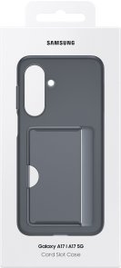 Чохол Samsung for Galaxy A17 A176 - Card Slot Case Black (EF-OA176TBEGWW)