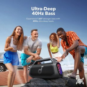 Портативна колонка Anker SoundCore Boom 2 Plus Black (A3134011)