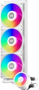 Фото: Система рідинного охолодження PCCooler DA360 Pro ARGB White (DA360Pro-WHAWXL-GL) № 2 | KTC