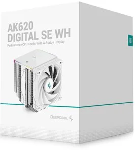Фото: Кулер для процесора Deepcool AK620 Digital SE White (R-AK620-WHADMN-GJD) № 9 | KTC