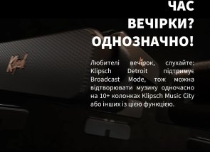Портативна колонка Klipsch Detroit Bluetooth Black (1072202)