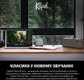 Колонка Klipsch The One Plus Matt Bluetooth Black