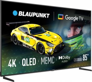 Телевізор QLED Blaupunkt 85QBG8000S (Google TV, Wi-Fi, 3840x2160)