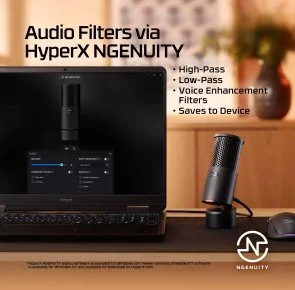 Фото: Мікрофон HyperX SoloCast 2 Black (AR0A0AA) № 14 | KTC