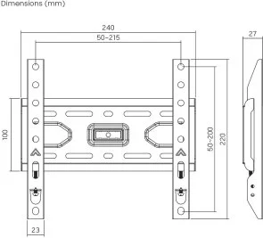 Фото: Кронштейн ITech PK2F Black № 4 | KTC