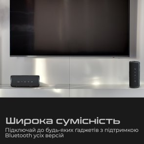 Портативна колонка HiFuture Ripple Black (ripple.black.)
