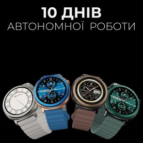 Фото: Смарт годинник HiFuture Aurora Dark Green (aurora.darkgreen) № 8 | KTC