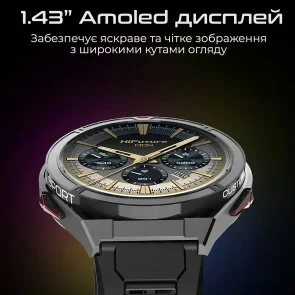 Фото: Смарт годинник HiFuture Active Black/Red (active.black-red) № 4 | KTC