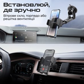 Кріплення для мобільного телефону Promate Transhold-ext (transhold-ext)