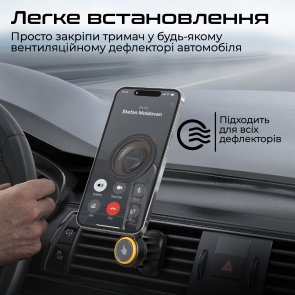 Автомобільний тримач для мобільного телефону Promate bridgemount