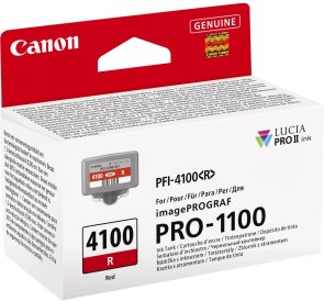 Картридж Canon PFI-4100 imagePROGRAF PRO-1100 Red (6785C001)